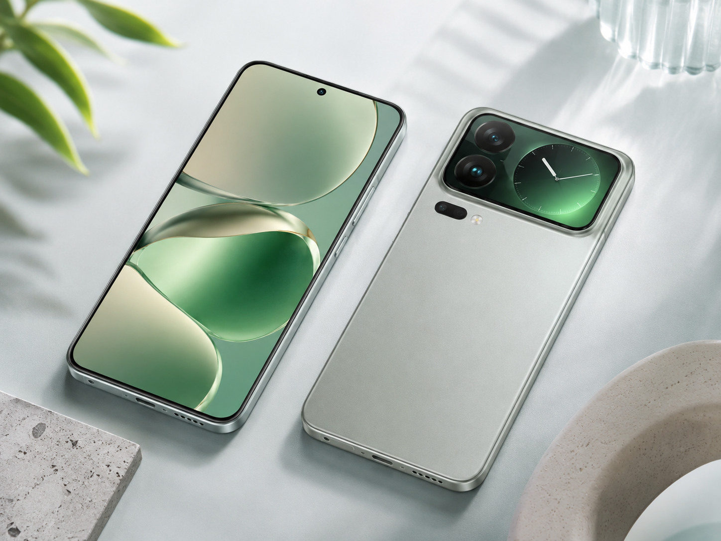 Front and back concept image of the rumored Redmi Note 17 Pro Max