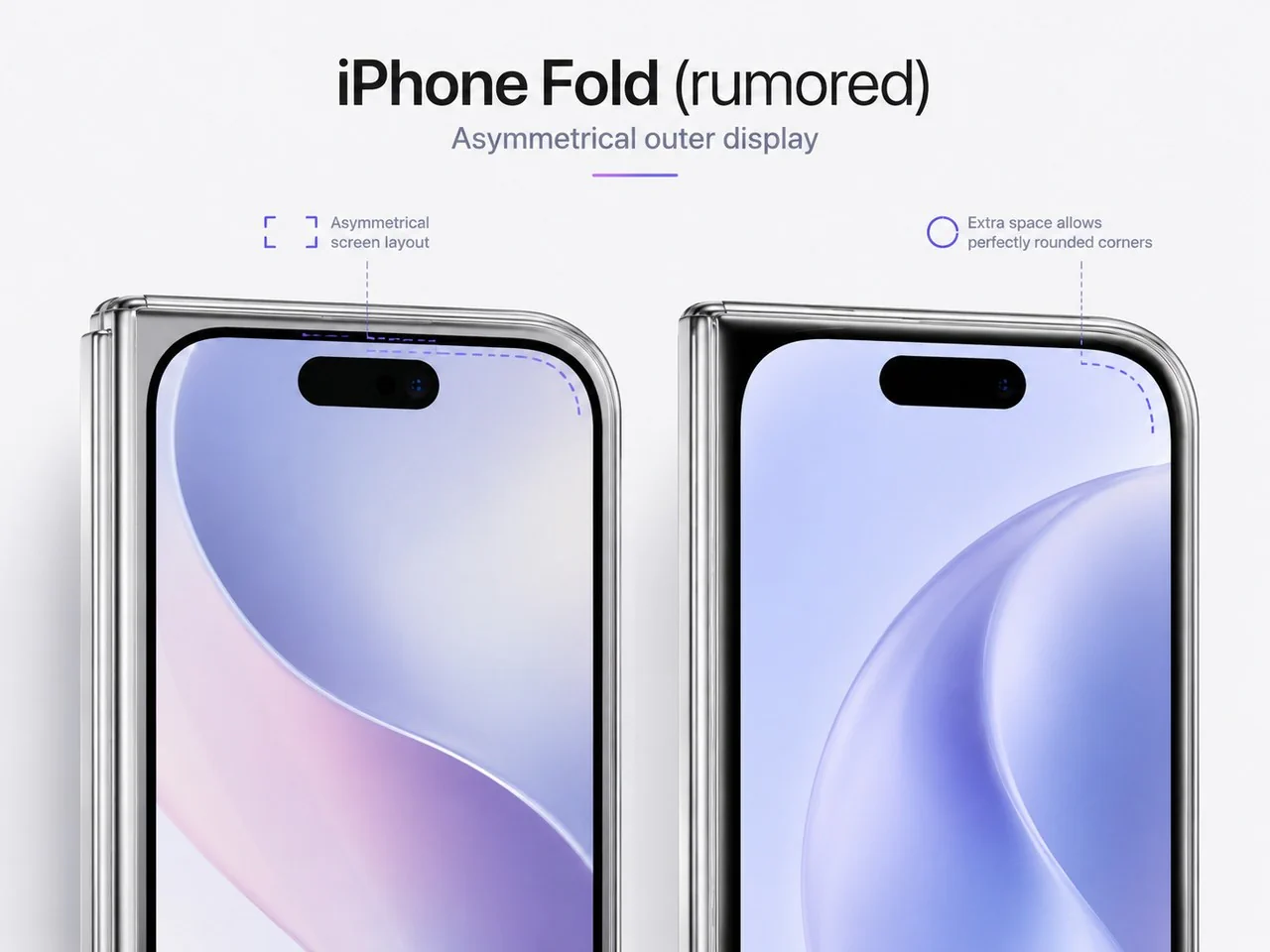 iPhone Fold Rumor Points to an Asymmetrical Outer Display — Here’s Why Apple Might Do It