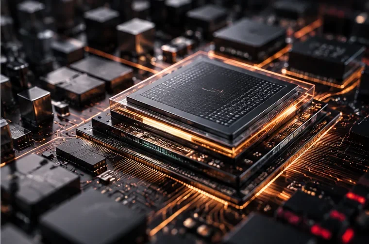 PhonesGate editorial visualization of a next-generation Kirin mobile chipset